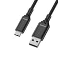 Miniatyrbild 1 av 4: OtterBox Standard 1m USB-C - USB-A Kabel Svart