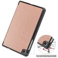 Miniatyrbild 6 av 6: Lenovo Tab M8 (Gen 4) Fodral Tri-Fold Läder Roséguld