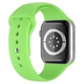 Miniatyrbild 1 av 5: Apple Watch 42/44/45/49 mm Silikon Armband (S/M) Grön