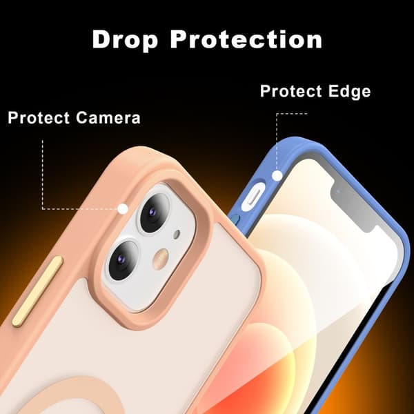ColorPop iPhone 12/12 Pro Skal CH MagSafe Matt Röd