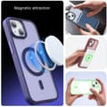 Miniatyrbild 6 av 6: ColorPop iPhone 15 Skal CH MagSafe Matt Lila