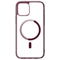 Miniatyrbild 3 av 6: ColorPop iPhone 12/12 Pro Skal CH MagSafe Transparent/Röd