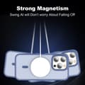 Miniatyrbild 5 av 6: ColorPop iPhone 15 Pro Max Skal CH MagSafe Matt Ljus Lila