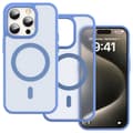 Miniatyrbild 2 av 6: ColorPop iPhone 15 Pro Max Skal CH MagSafe Matt Ljus Lila