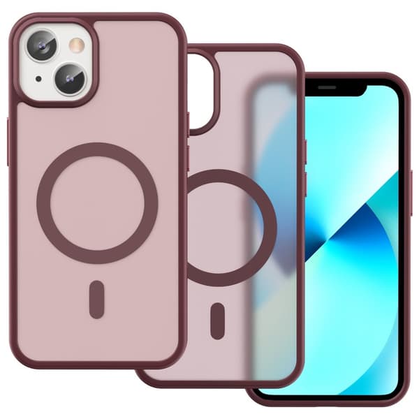 ColorPop iPhone 14/13 Skal CH MagSafe Matt Röd
