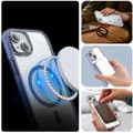 Miniatyrbild 6 av 6: ColorPop iPhone 15 Skal CH MagSafe Transparent/Vit