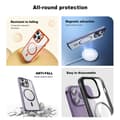 Miniatyrbild 5 av 6: ColorPop iPhone 14 Pro Skal CH MagSafe Transparent/Ljus Blå