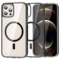 Miniatyrbild 1 av 3: ColorPop iPhone 12 Pro Max Skal CH MagSafe Transparent/Svart