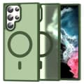 Miniatyrbild 1 av 6: ColorPop Samsung Galaxy S22 Ultra Skal CH MagSafe Matt Grön