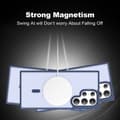 Miniatyrbild 5 av 6: ColorPop Samsung Galaxy S22 Ultra Skal CH MagSafe Matt Ljus Lila