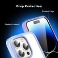 Miniatyrbild 4 av 6: ColorPop iPhone 14 Pro Max Skal CH MagSafe Transparent/Svart