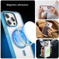 Miniatyrbild 6 av 6: ColorPop iPhone 14 Pro Max Skal CH MagSafe Transparent/Svart