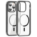 Miniatyrbild 2 av 6: ColorPop iPhone 14 Pro Max Skal CH MagSafe Transparent/Svart