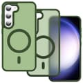 Miniatyrbild 2 av 6: ColorPop Samsung Galaxy S23 Plus Skal CH MagSafe Matt Grön