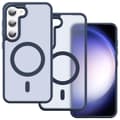 Miniatyrbild 2 av 6: ColorPop Samsung Galaxy S23 Plus Skal CH MagSafe Matt Mörk Blå