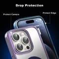 Miniatyrbild 4 av 6: ColorPop iPhone 15 Pro Max Skal CH MagSafe Transparent/Svart