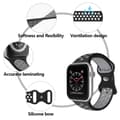 Miniatyrbild 5 av 7: Sportarmband Dual-Color Apple Watch 42/44/45/49 mm (M/L) Svart/Grå