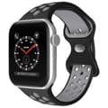 Miniatyrbild 2 av 7: Sportarmband Dual-Color Apple Watch 42/44/45/49 mm (M/L) Svart/Grå