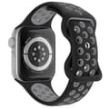 Miniatyrbild 1 av 7: Sportarmband Dual-Color Apple Watch 42/44/45/49 mm (M/L) Svart/Grå