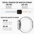 Miniatyrbild 4 av 7: Sportarmband Dual-Color Apple Watch 42/44/45/49 mm (S/M) Pride