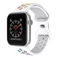 Miniatyrbild 2 av 7: Sportarmband Dual-Color Apple Watch 42/44/45/49 mm (S/M) Pride
