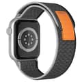 Miniatyrbild 1 av 6: Apple Watch 38/40/41 mm Armband Nylon Trail Loop Svart/Grå
