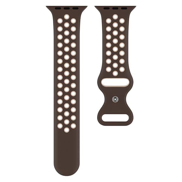Sportarmband Dual-Color Apple Watch 41/40/38 mm (M/L) Brun