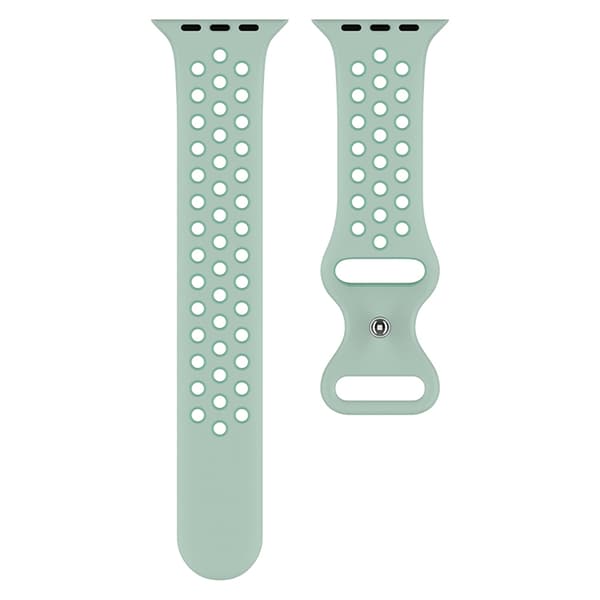 Sportarmband Dual-Color Apple Watch 41/40/38 mm (S/M) Grön