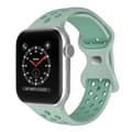 Miniatyrbild 2 av 6: Sportarmband Dual-Color Apple Watch 41/40/38 mm (S/M) Grön