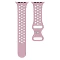 Miniatyrbild 3 av 6: Sportarmband Dual-Color Apple Watch 41/40/38 mm (S/M) Lavender/Rosa