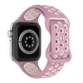 Miniatyrbild 1 av 6: Sportarmband Dual-Color Apple Watch 41/40/38 mm (S/M) Lavender/Rosa