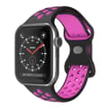 Miniatyrbild 2 av 6: Sportarmband Dual-Color Apple Watch 41/40/38 mm (S/M) Svart/Lila