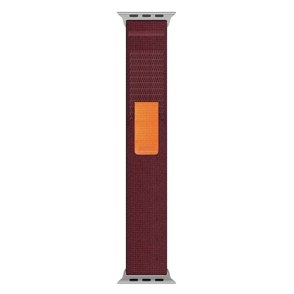 Apple Watch 38/40/41 mm Armband Nylon Trail Loop Vinröd