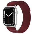 Miniatyrbild 2 av 6: Apple Watch 38/40/41 mm Armband Nylon Trail Loop Vinröd