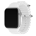 Miniatyrbild 2 av 6: Apple Watch 41/40/38 mm Armband Ocean Wave Vit