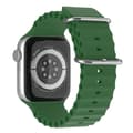 Miniatyrbild 1 av 6: Apple Watch 41/40/38 mm Armband Ocean Wave Army Green