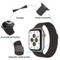 Miniatyrbild 5 av 6: ColorPop Milanese Loop Metall Armband Apple Watch 38/40/41 mm Grå