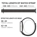 Miniatyrbild 4 av 6: ColorPop Milanese Loop Metall Armband Apple Watch 42/44/45/49 mm