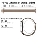 Miniatyrbild 4 av 6: ColorPop Milanese Loop Metall Armband Apple Watch 38/40/41 mm