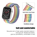 Miniatyrbild 5 av 6: Apple Watch 38/40/41 mm Armband Alpine Pro Loop White Rainbow