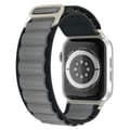 Miniatyrbild 1 av 6: Apple Watch 42/44/45/49 mm Armband Alpine Pro Loop Svart/Grå