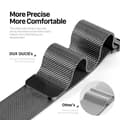 Miniatyrbild 3 av 6: DUX DUCIS Apple Watch 42/44/45/49 mm Armband Milanese Pro