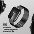 Miniatyrbild 2 av 6: DUX DUCIS Apple Watch 42/44/45/49 mm Armband Milanese Pro