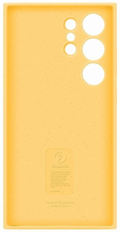 Samsung Galaxy S24 Ultra Skal Silicone Yellow