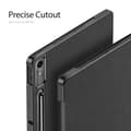 Miniatyrbild 5 av 6: DUX DUCIS Lenovo Tab P12 Fodral DOMO Tri-Fold Läder Svart