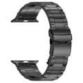 Miniatyrbild 3 av 5: Apple Watch 41/40/38 mm Armband Steel Titanium Svart