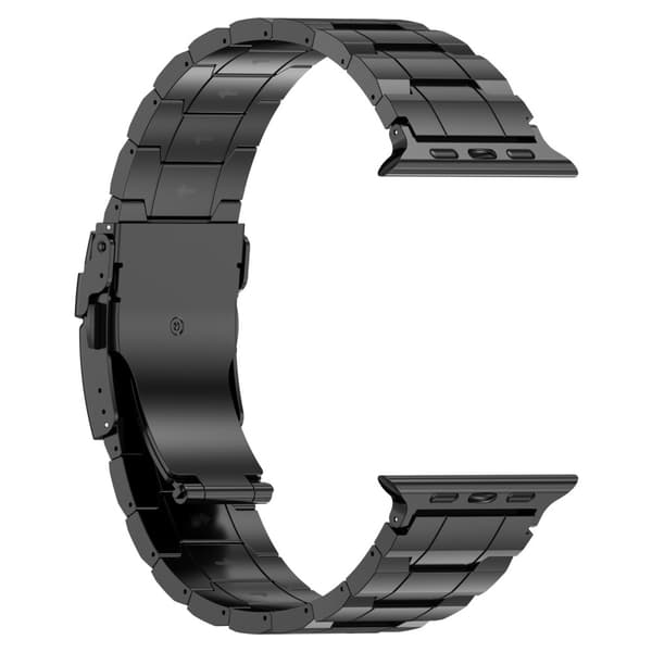 Apple Watch 41/40/38 mm Armband Steel Titanium Svart