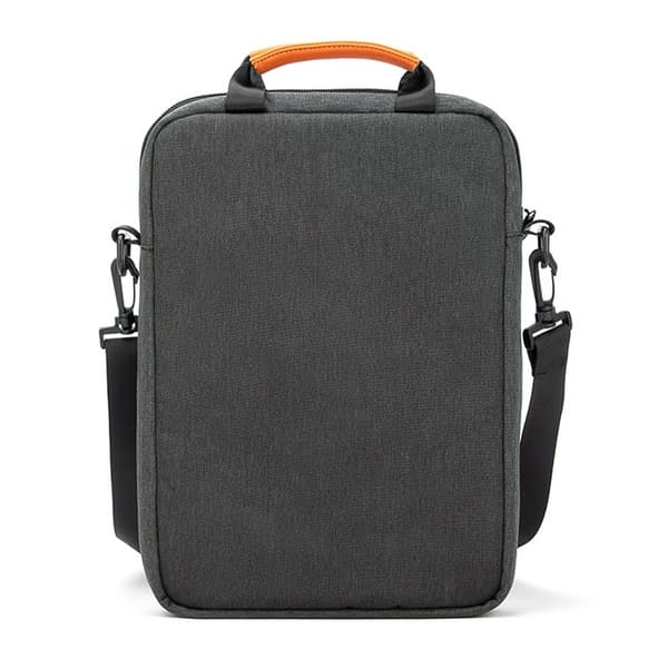 Laptop Axelväska För 13.3" I Vattentätt Nylon Mörk Grå