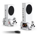 Miniatyrbild 2 av 6: DOBE Xbox S/X Laddningsställ Med Laddare, Kylkning Och Batteripaket