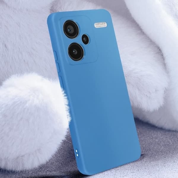 Fodral till Xiaomi Redmi Note 13 Pro Plus 5G - AVIZAR - Stel - Syntet - Blå - Smidig - Blandad